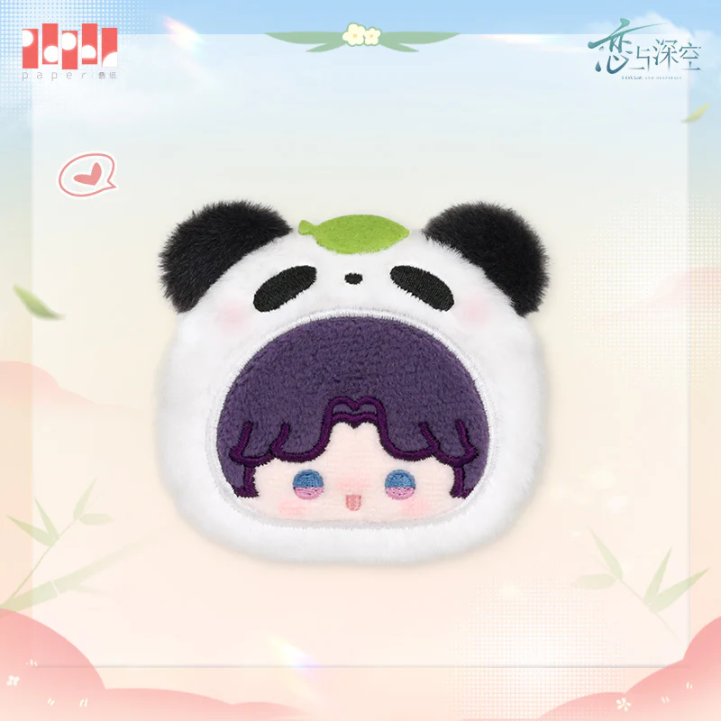 [Pre-order] Love and Deepspace - Panda Breeze Series Plush Brooch InFold Games - Image 4
