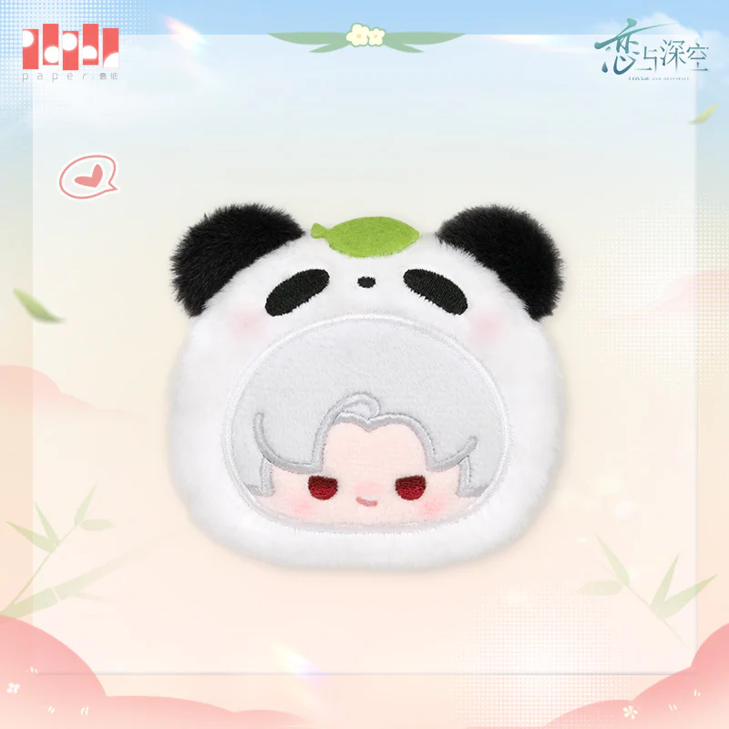 [Pre-order] Love and Deepspace - Panda Breeze Series Plush Brooch InFold Games - Image 5