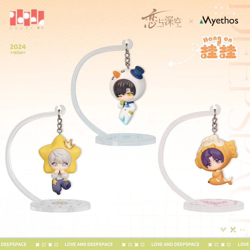[Pre-order] Love and Deepspace - Rafayel & Zayne & Xavier Chibi Swing Mini Figure Myethos - Image 5