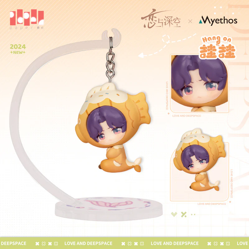 [Pre-order] Love and Deepspace - Rafayel & Zayne & Xavier Chibi Swing Mini Figure Myethos - Image 8