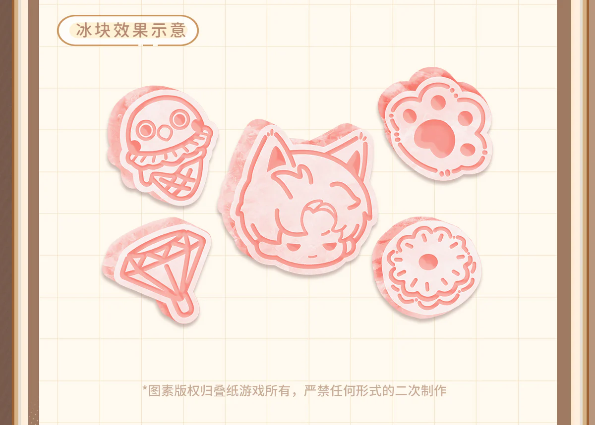 [Pre-order] Love and Deepspace - Your Cat Misses You Series Ice Cube Tray InFold Games - Image 10