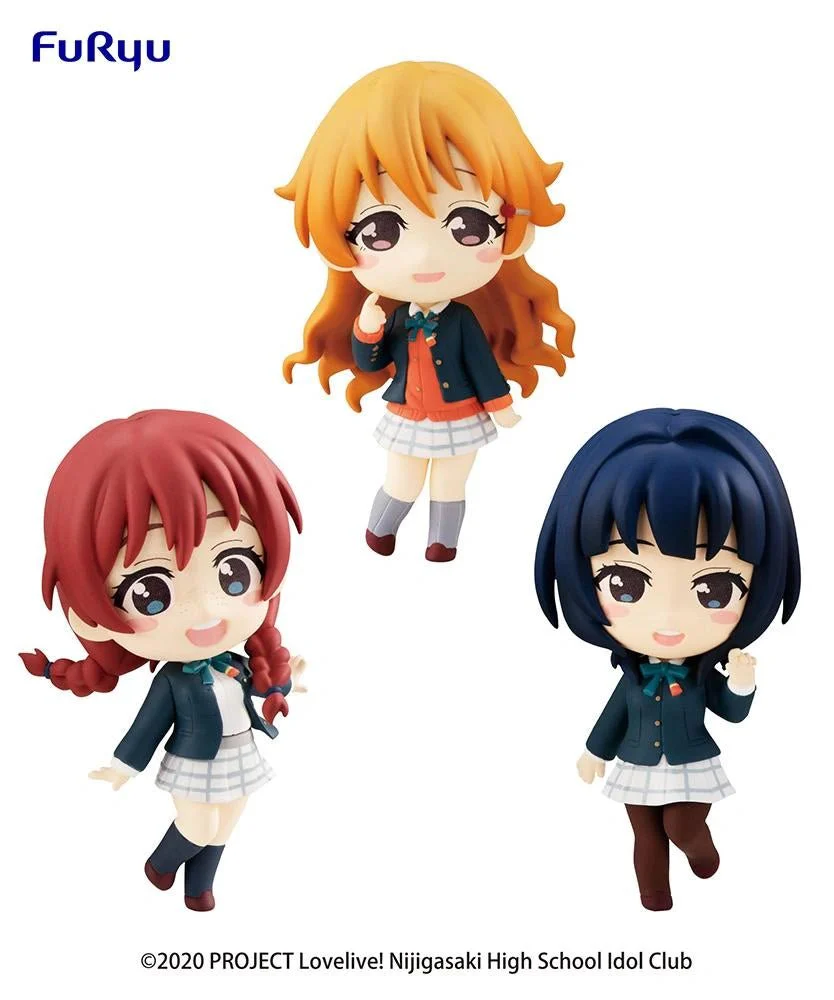 [Pre-order] Love Live! Nijigasaki High School Idol Club 3 - Chobirume Figure Set Mini Figure FuRyu Corporation