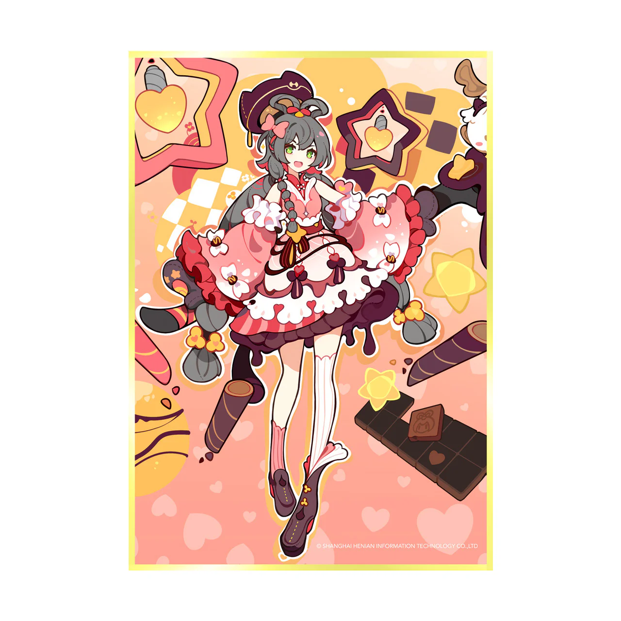 [Pre-order] Luo Tianyi - Luo Tianyi 2024 Valentine's Day Badge & Polaroid & Art Board Set Moeyu - Image 3