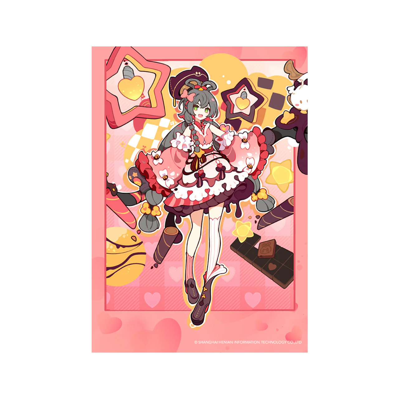 [Pre-order] Luo Tianyi - Luo Tianyi 2024 Valentine's Day Badge & Polaroid & Art Board Set Moeyu - Image 4