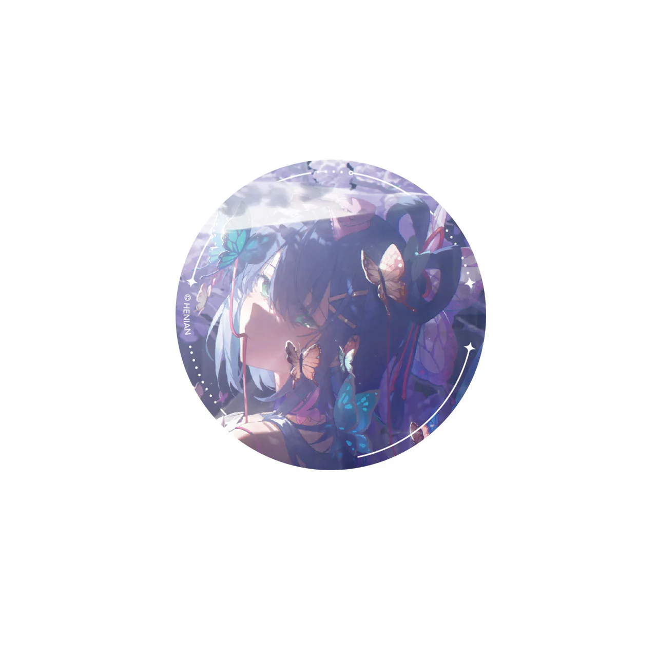 [Pre-order] Luo Tianyi - Luo Tianyi Butterfly Badge & Polaroid & Art Board Set Moeyu - Image 4