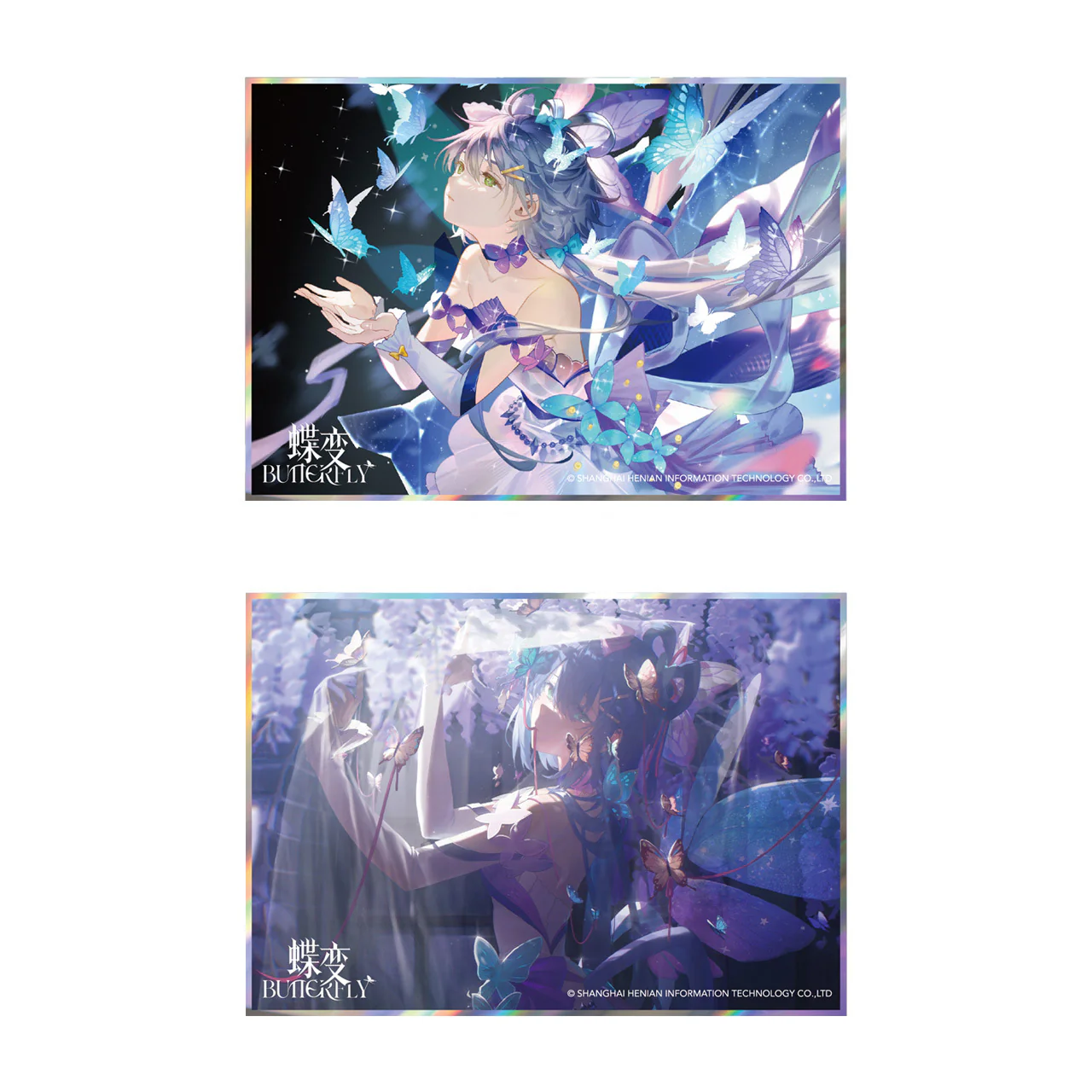 [Pre-order] Luo Tianyi - Luo Tianyi Butterfly Badge & Polaroid & Art Board Set Moeyu - Image 5