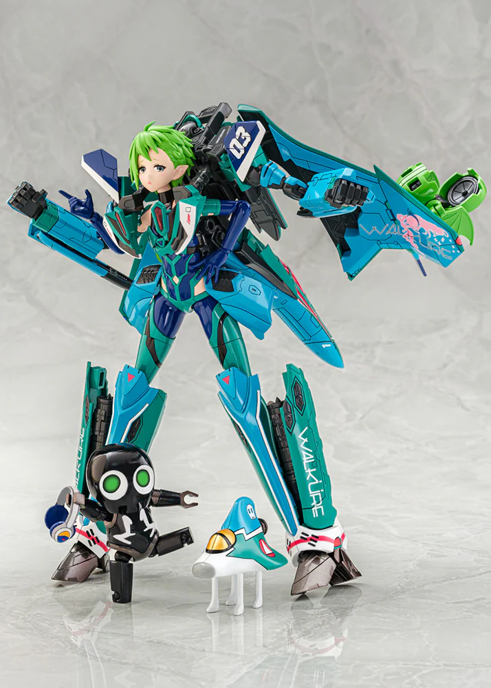 [Pre-order] Macross Delta - Reina Prowler Variable Fighter Girls Plastic Model Kit Aoshima - Image 7