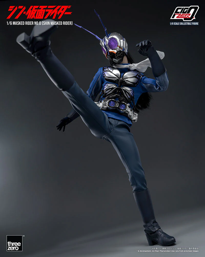[Pre-order] Masked Rider - Masked Rider No.0 (SHIN MASKED RIDER) FigZero 1/6 Action Figure ThreeZero - Image 10