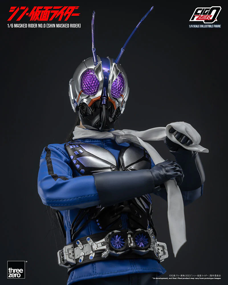 [Pre-order] Masked Rider - Masked Rider No.0 (SHIN MASKED RIDER) FigZero 1/6 Action Figure ThreeZero - Image 14