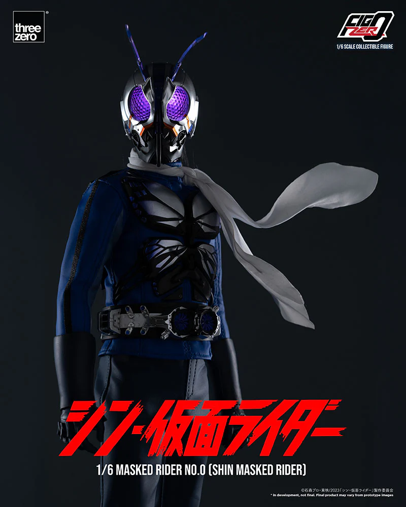[Pre-order] Masked Rider - Masked Rider No.0 (SHIN MASKED RIDER) FigZero 1/6 Action Figure ThreeZero - Image 15