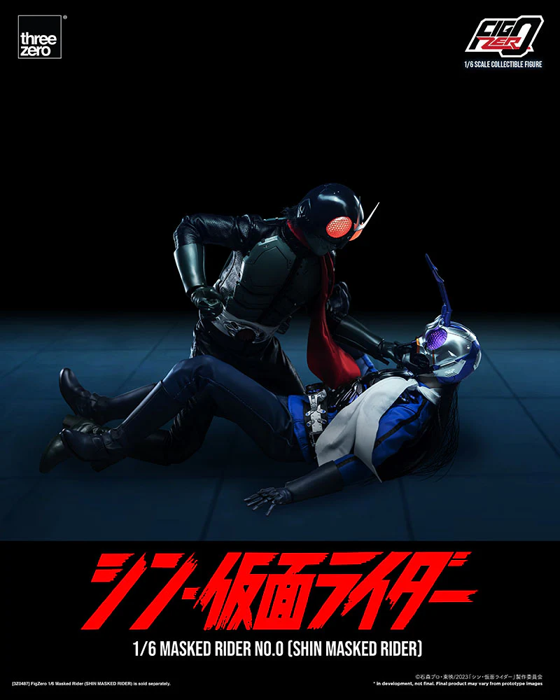 [Pre-order] Masked Rider - Masked Rider No.0 (SHIN MASKED RIDER) FigZero 1/6 Action Figure ThreeZero - Image 21
