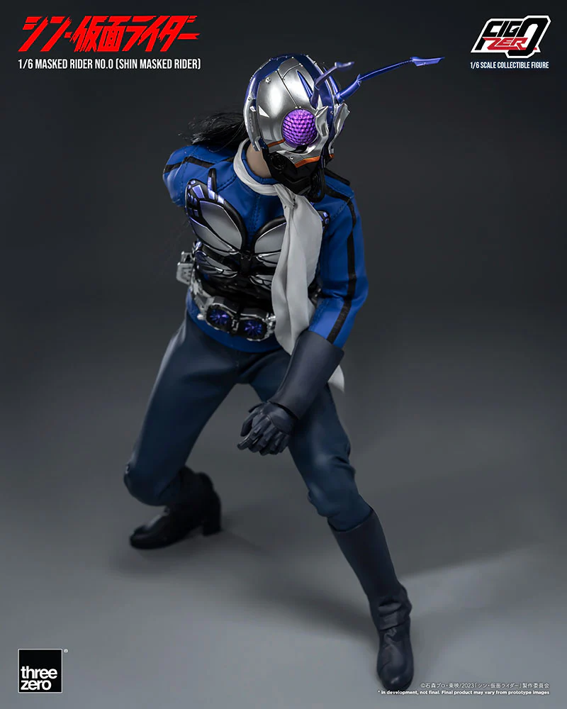 [Pre-order] Masked Rider - Masked Rider No.0 (SHIN MASKED RIDER) FigZero 1/6 Action Figure ThreeZero - Image 3