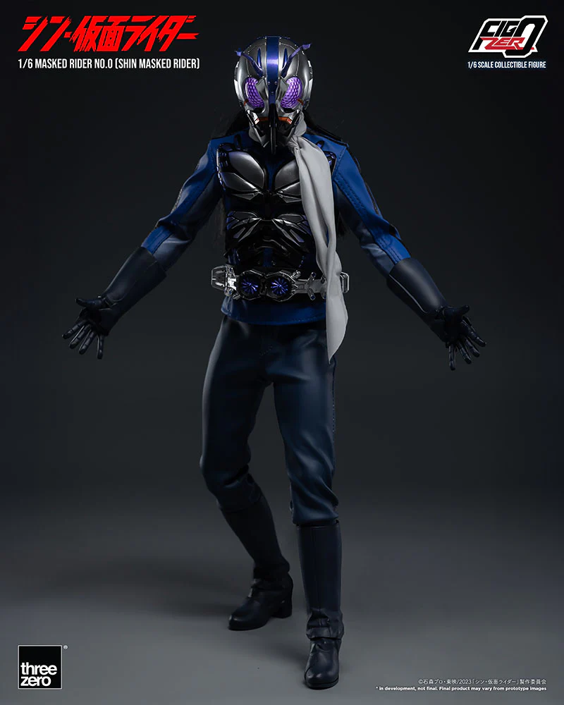 [Pre-order] Masked Rider - Masked Rider No.0 (SHIN MASKED RIDER) FigZero 1/6 Action Figure ThreeZero - Image 4