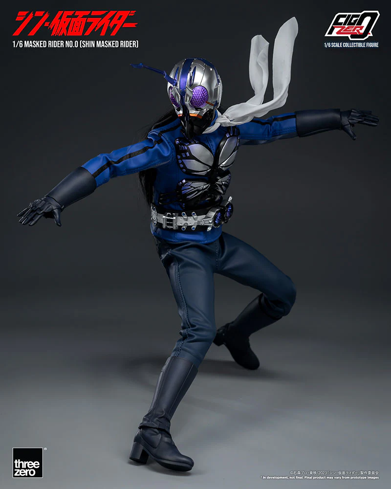 [Pre-order] Masked Rider - Masked Rider No.0 (SHIN MASKED RIDER) FigZero 1/6 Action Figure ThreeZero - Image 5