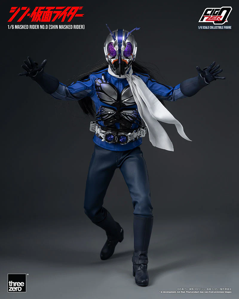 [Pre-order] Masked Rider - Masked Rider No.0 (SHIN MASKED RIDER) FigZero 1/6 Action Figure ThreeZero - Image 6