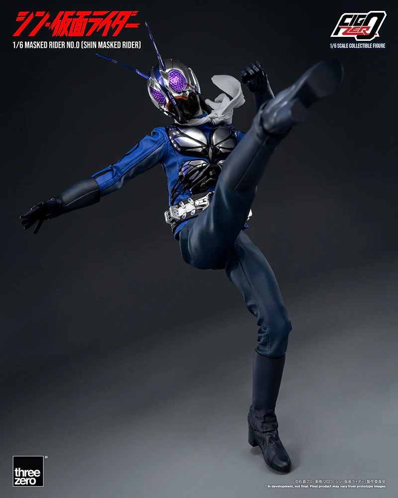 [Pre-order] Masked Rider - Masked Rider No.0 (SHIN MASKED RIDER) FigZero 1/6 Action Figure ThreeZero - Image 7