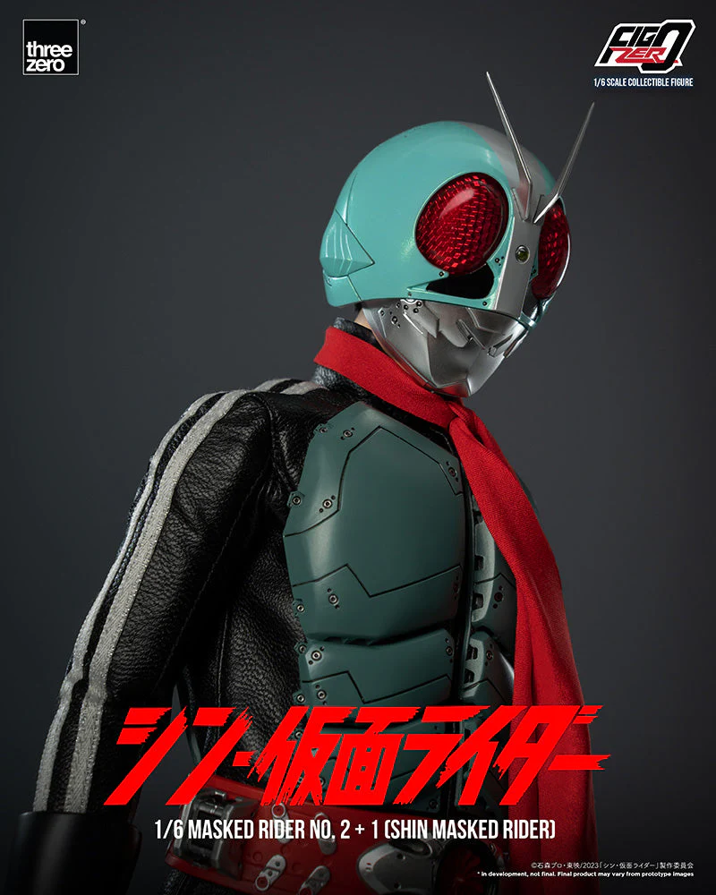 [Pre-order] Masked Rider - Masked Rider No.2+1 (SHIN MASKED RIDER) 1/6 Scale Action Figure Threezero - Image 7