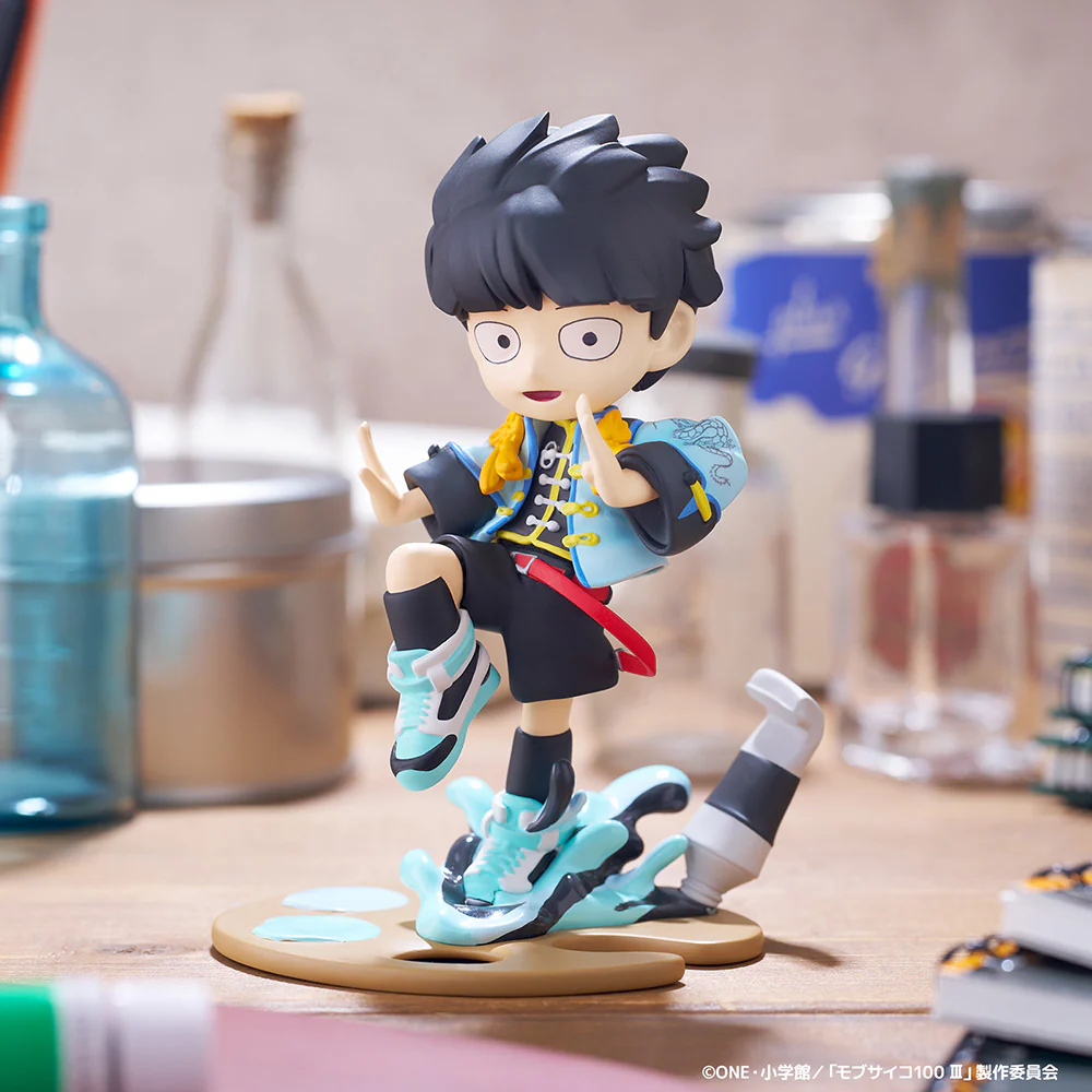 [Pre-order] Mob Psycho 100 - Shigeo Kageyama & Arataka Reigen Mini Figure Bushiroad Creative - Image 2