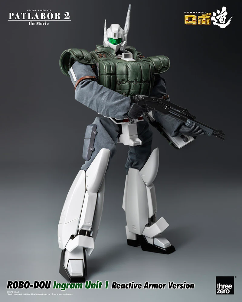 [Pre-order] Mobile Police Patlabor - ROBO-DOU Ingram Unit 1 Reactive Armor Version Action Figure ThreeZero - Image 2