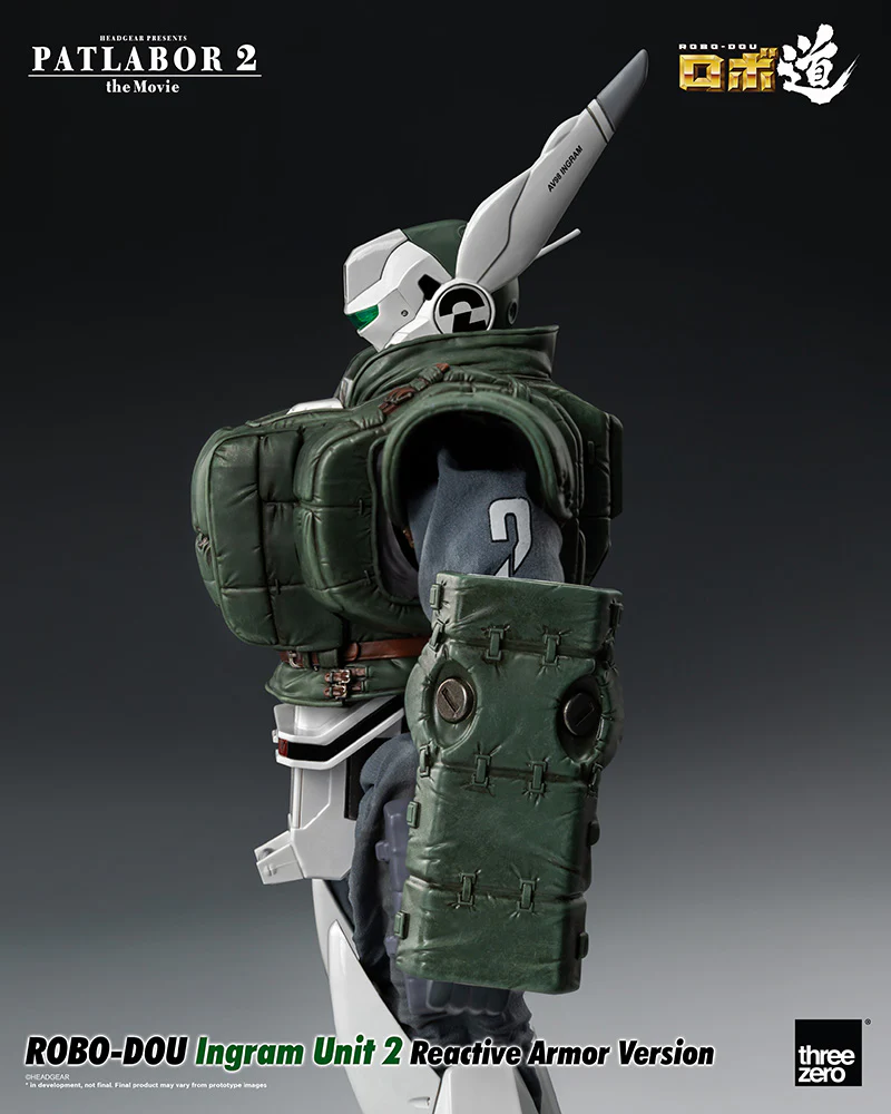 [Pre-order] Mobile Police Patlabor - ROBO-DOU Ingram Unit 2 Reactive Armor Version Action Figure threezero - Image 9