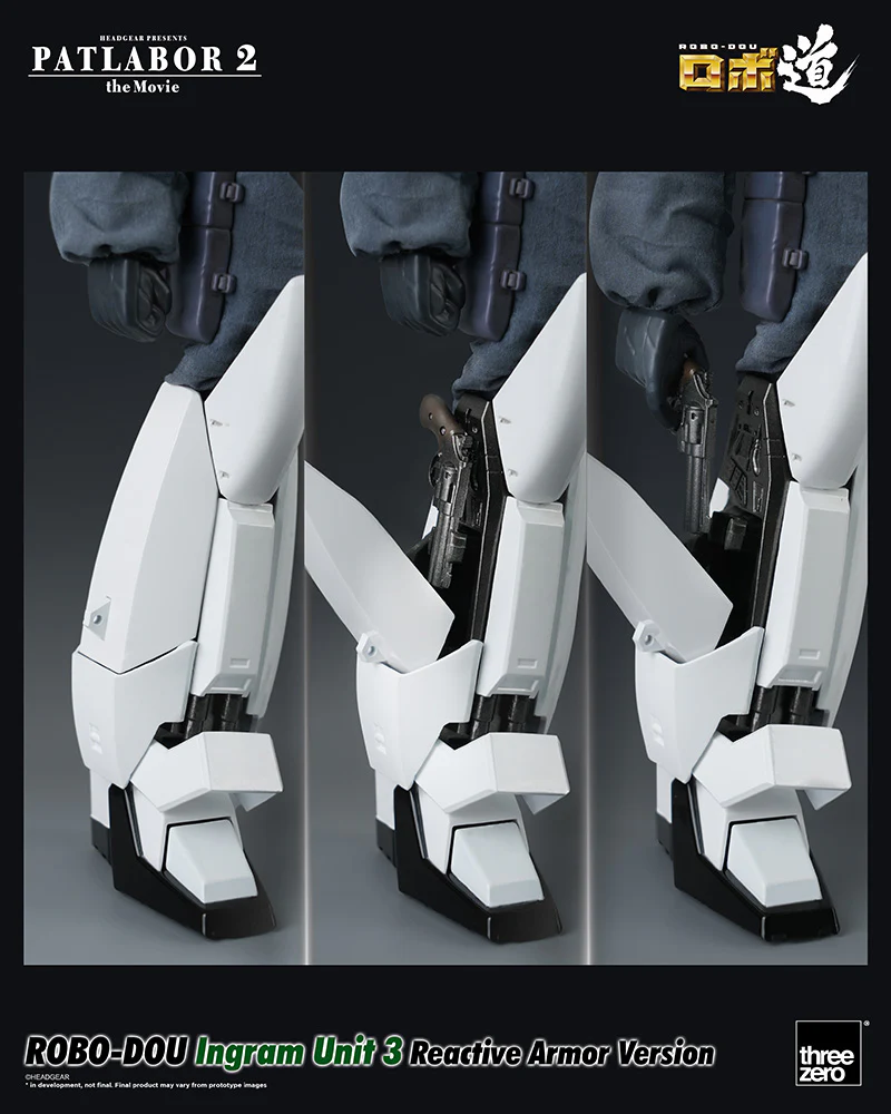 [Pre-order] Mobile Police Patlabor - ROBO-DOU Ingram Unit 3 Reactive Armor Version Action Figure threezero - Image 11