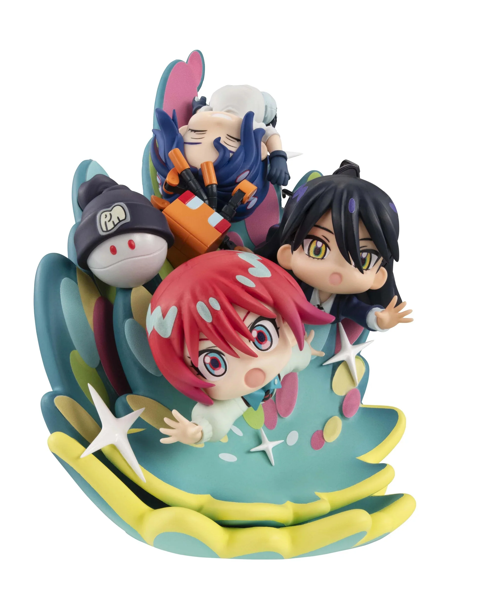 [Pre-order] Mobile Suit Gundam GQuuuuuuX - Amate Yuzuriha & Nyaan & Shuji Ito Non Scale Figure Megahouse - Image 2
