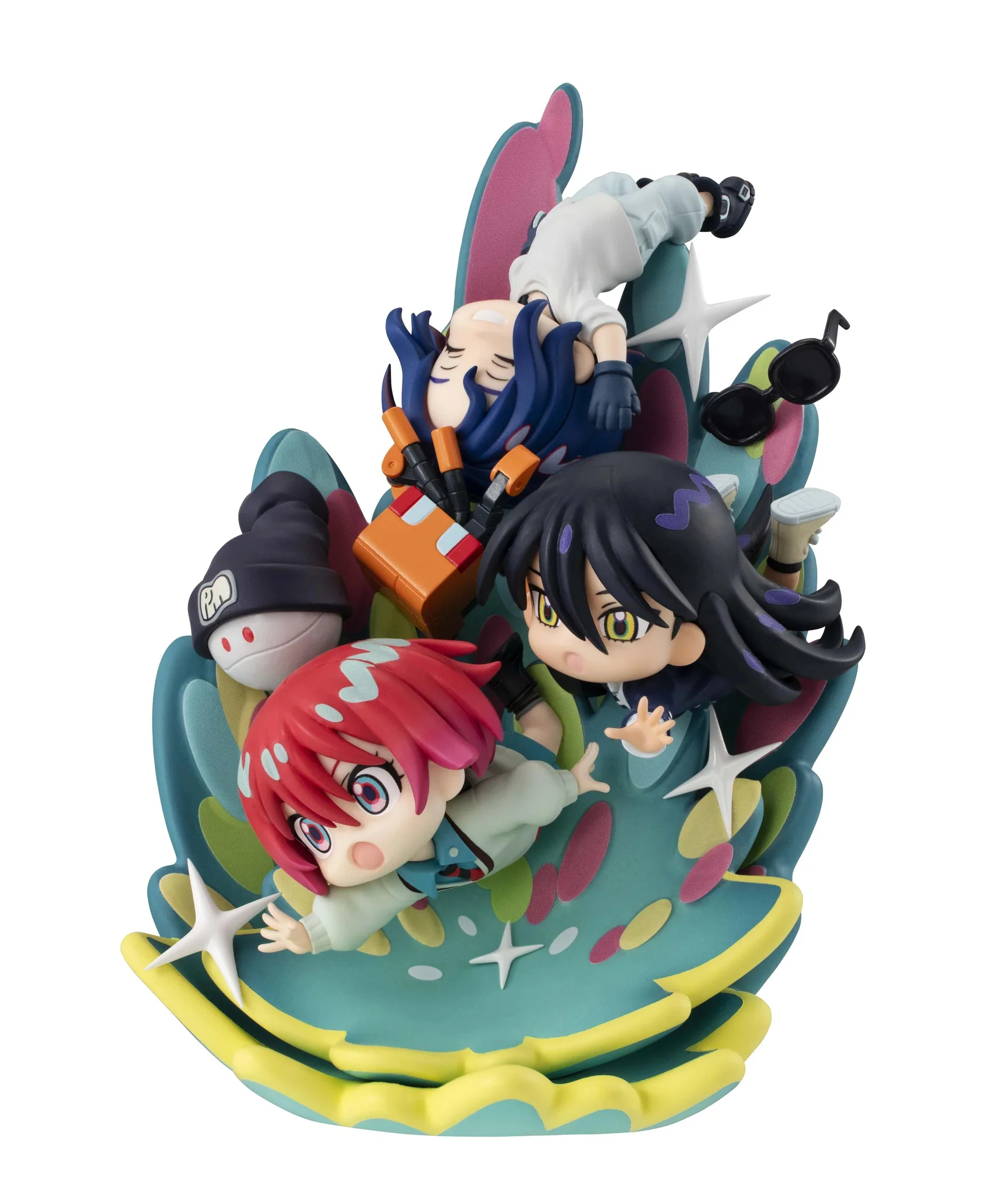 [Pre-order] Mobile Suit Gundam GQuuuuuuX - Amate Yuzuriha & Nyaan & Shuji Ito Non Scale Figure Megahouse - Image 4