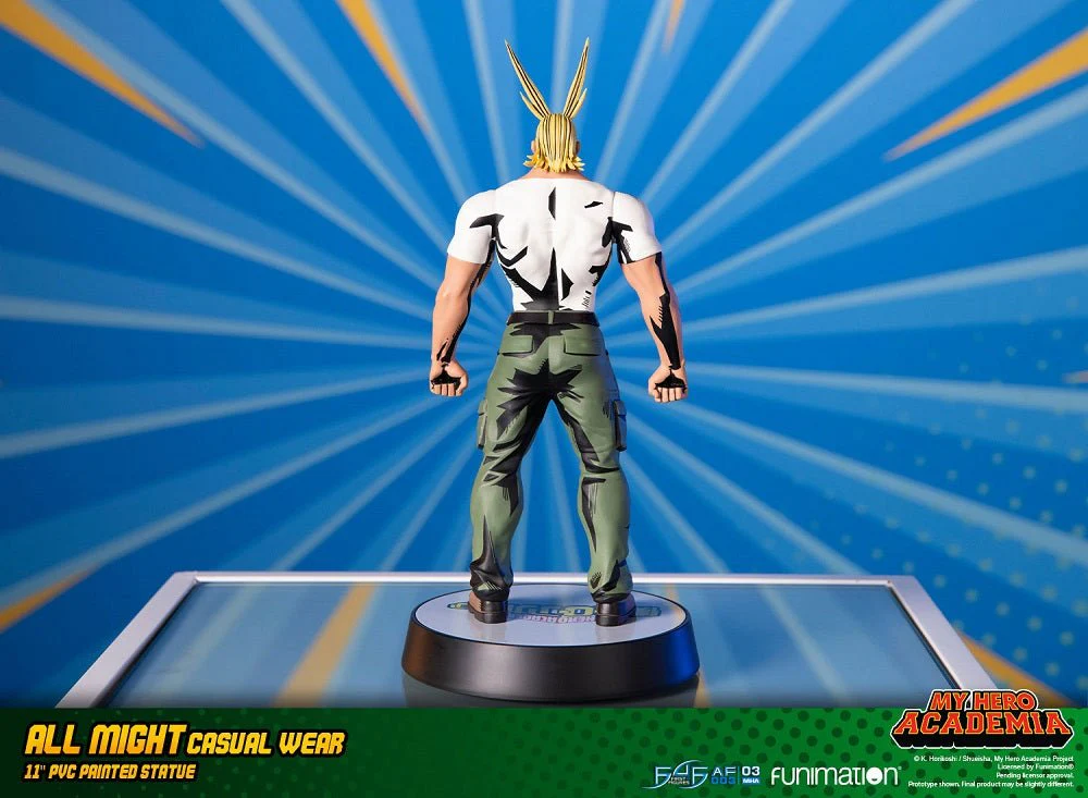 [Pre-order] My Hero Academia - All Might (Golden Age&Casual Wear) PVC Statue Action Figure First 4 Figures - Image 11