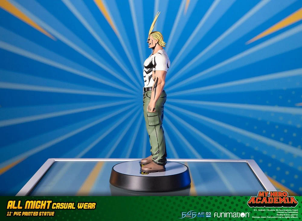 [Pre-order] My Hero Academia - All Might (Golden Age&Casual Wear) PVC Statue Action Figure First 4 Figures - Image 12