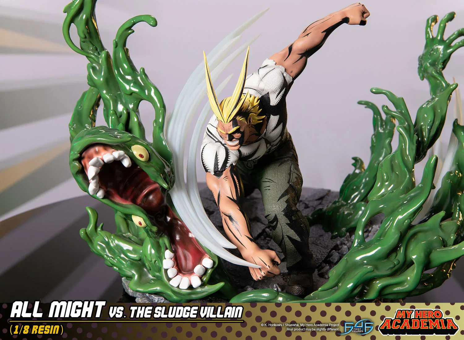 [Pre-order] My Hero Academia - All Might Vs. The Sludge Villain Non Scale Figure First 4 Figures - Image 11