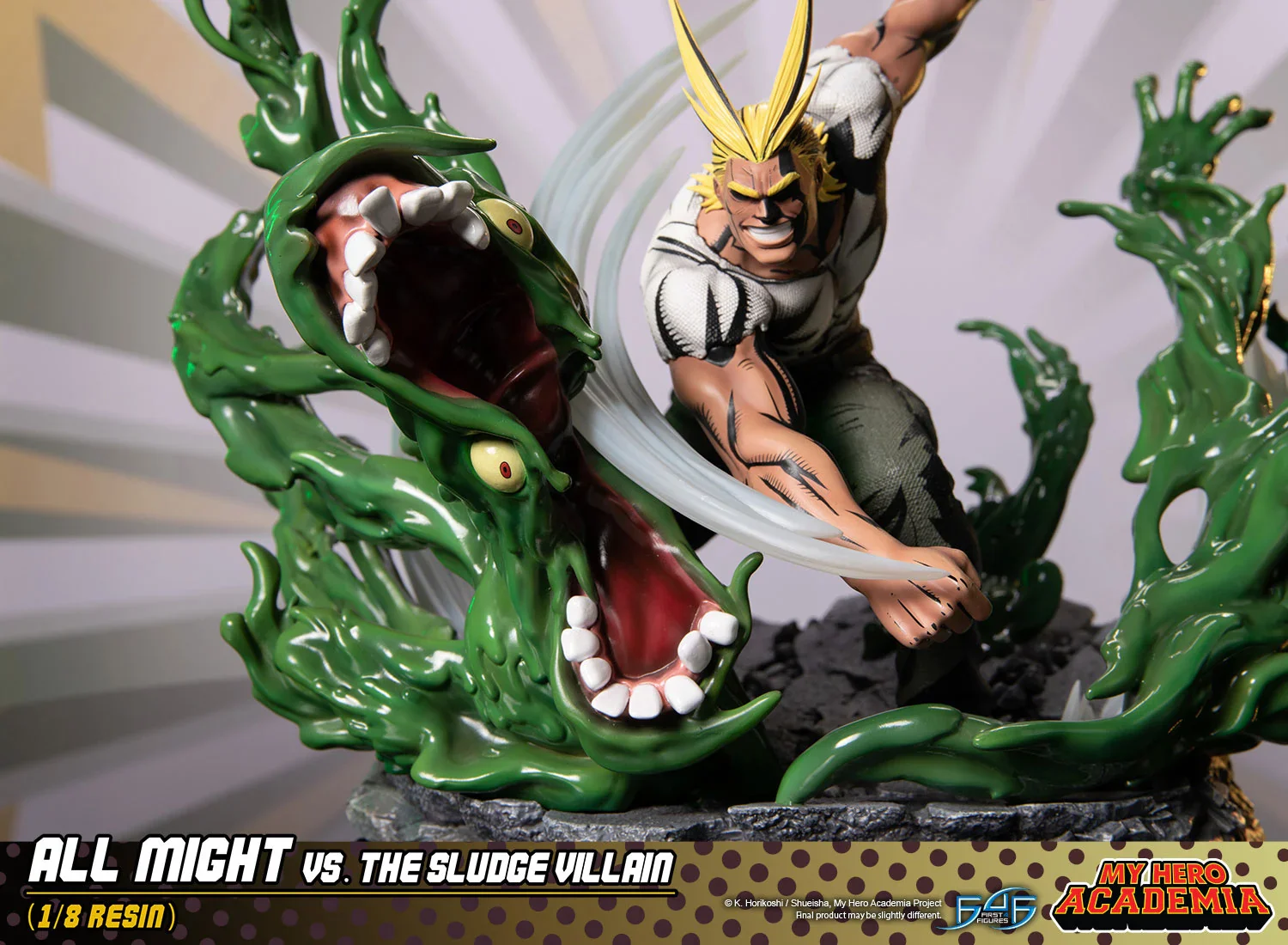 [Pre-order] My Hero Academia - All Might Vs. The Sludge Villain Non Scale Figure First 4 Figures - Image 13