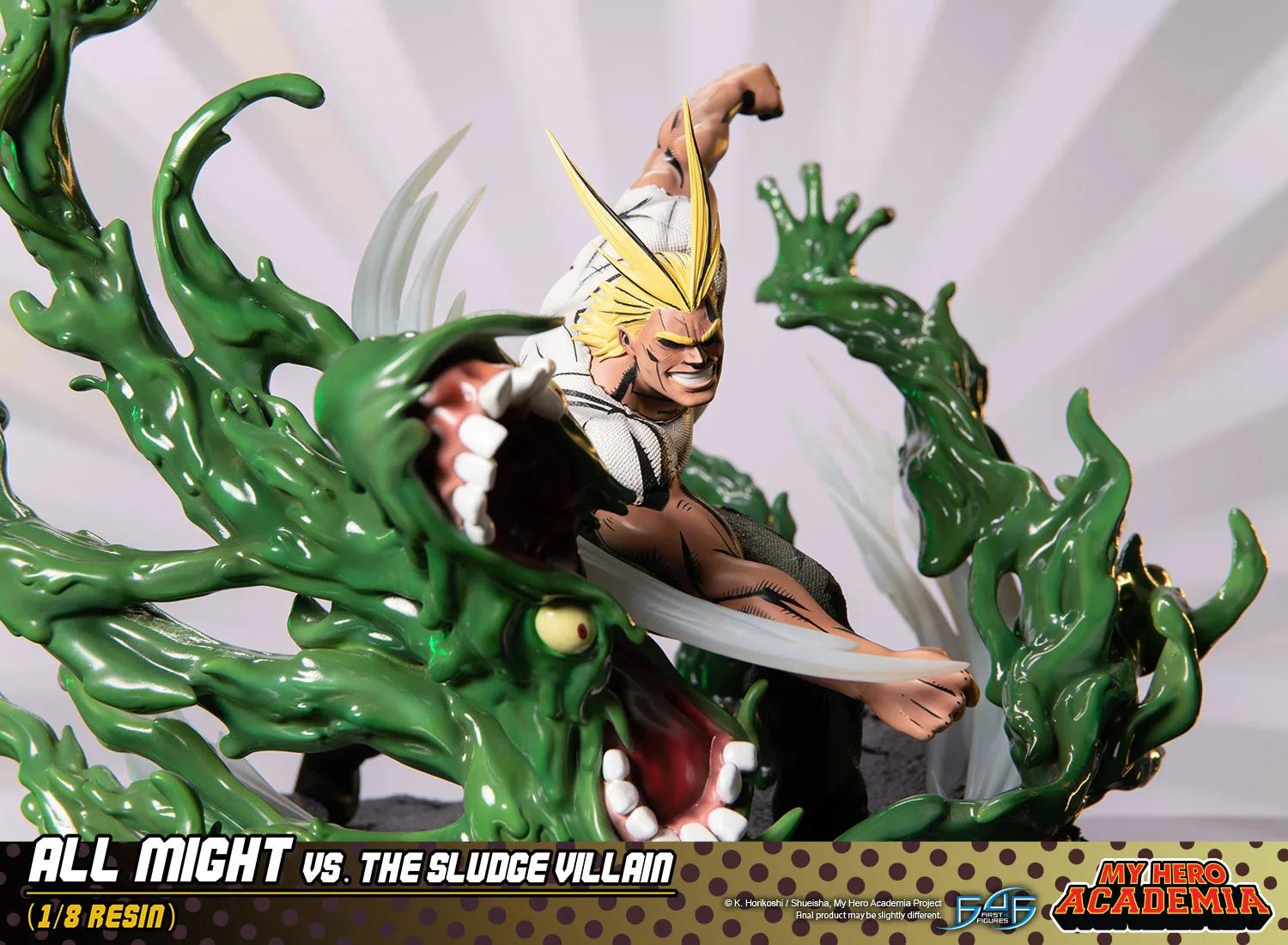 [Pre-order] My Hero Academia - All Might Vs. The Sludge Villain Non Scale Figure First 4 Figures - Image 16