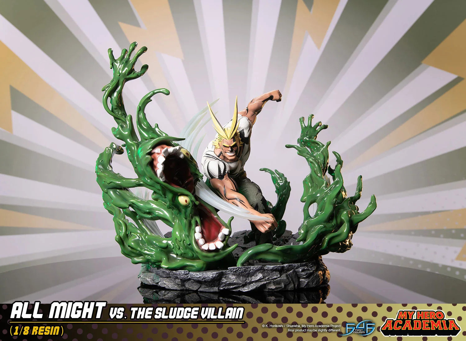 [Pre-order] My Hero Academia - All Might Vs. The Sludge Villain Non Scale Figure First 4 Figures - Image 2