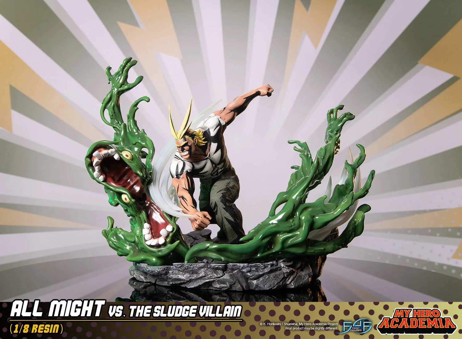 [Pre-order] My Hero Academia - All Might Vs. The Sludge Villain Non Scale Figure First 4 Figures - Image 3