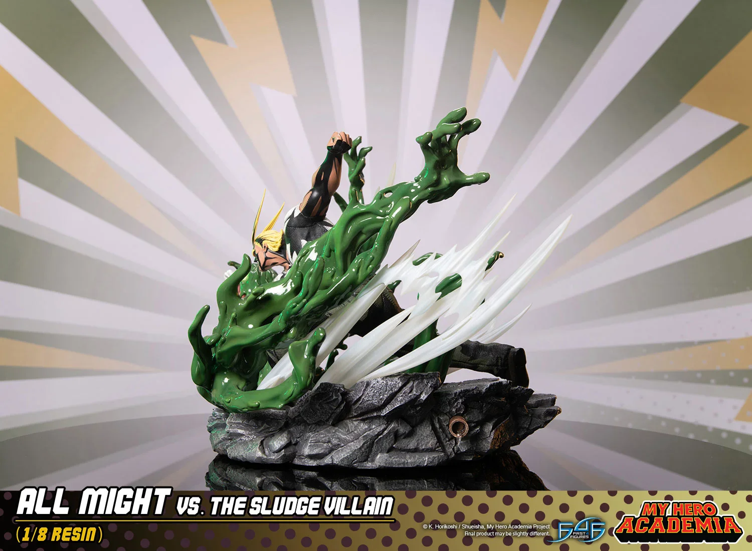 [Pre-order] My Hero Academia - All Might Vs. The Sludge Villain Non Scale Figure First 4 Figures - Image 5