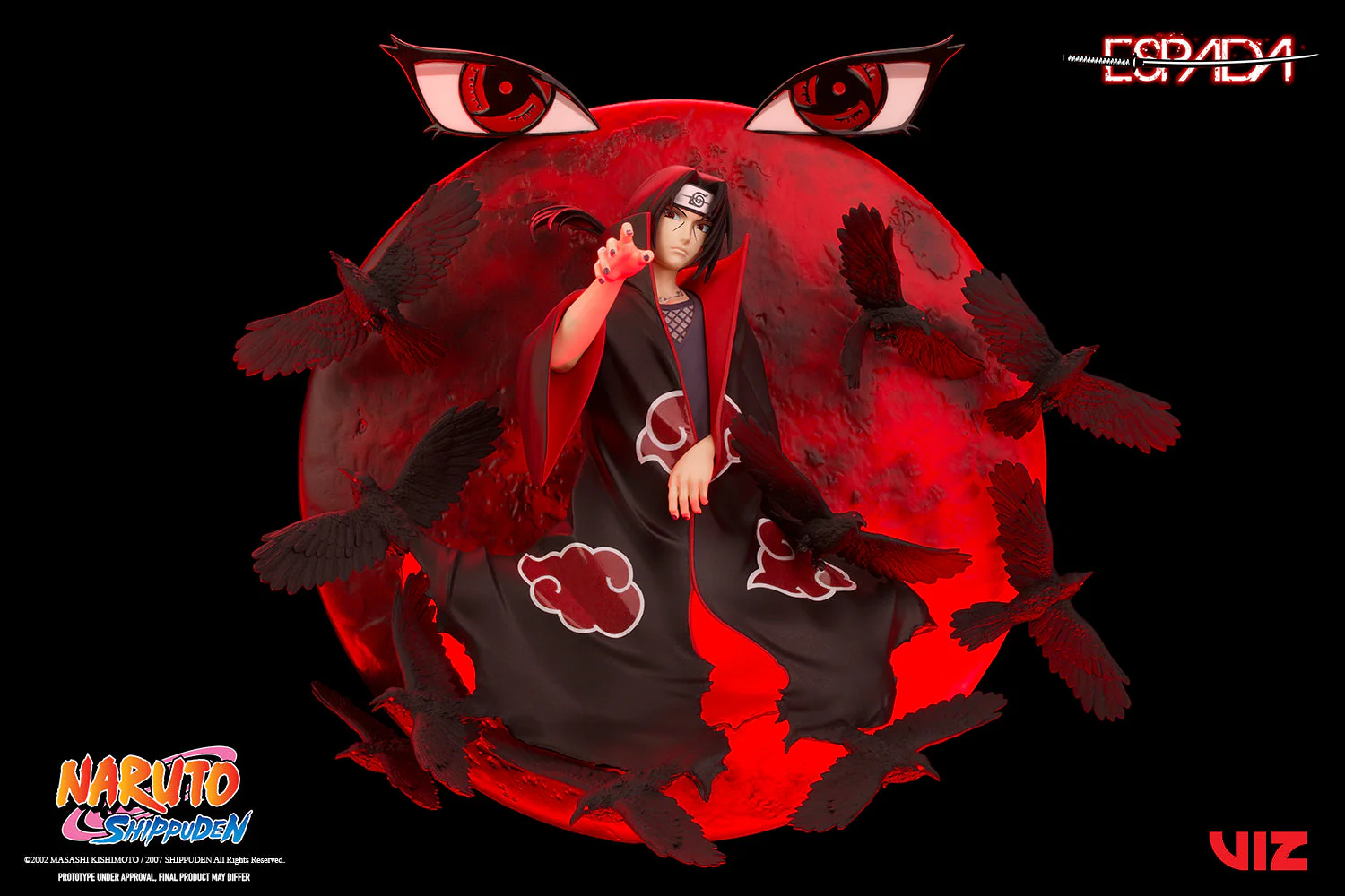 [Pre-order] Naruto - Itachi Uchiha 1/8 Scale Figure Espada Art - Image 2