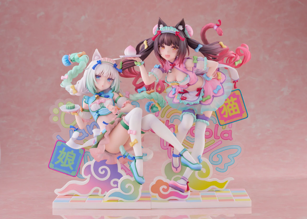 [Pre-order] NEKOPARA - Chocola & Vanilla (Dreamy Cute China Ver.) 1/7 Scale Figure Claynel - Image 11
