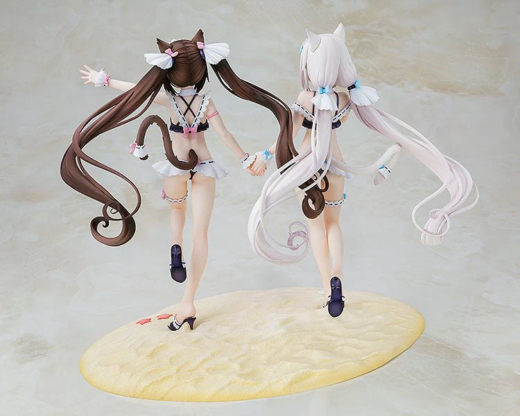 [Pre-order] NEKOPARA - Chocola & Vanilla (Maid Swimsuit ver.) Special Set 1/7 Scale Figure Kadokawa - Image 5