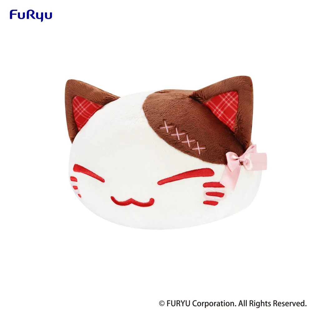 [Pre-order] Nemuneko Cat -  Nemuneko Cat (Brown Ver) Big Plush Toy FuRyu Corporation