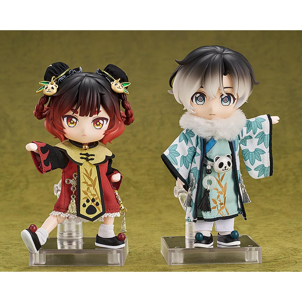 [Pre-order] Nendoroid Doll - Laurier (Panda Mahjong Ver.) & Star Anise (Panda Hot Pot Ver.)  Nendoroid Good Smile Arts Shanghai - Image 3