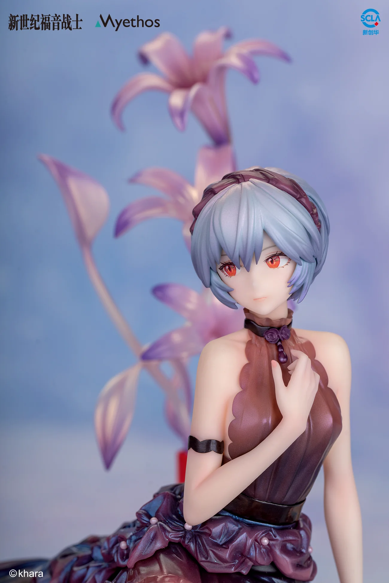 [Pre-order] Neon Genesis Evangelion - Ayanami Rei(Whisper of Flower Ver.) 1/7 Scale Figure Myethos - Image 3