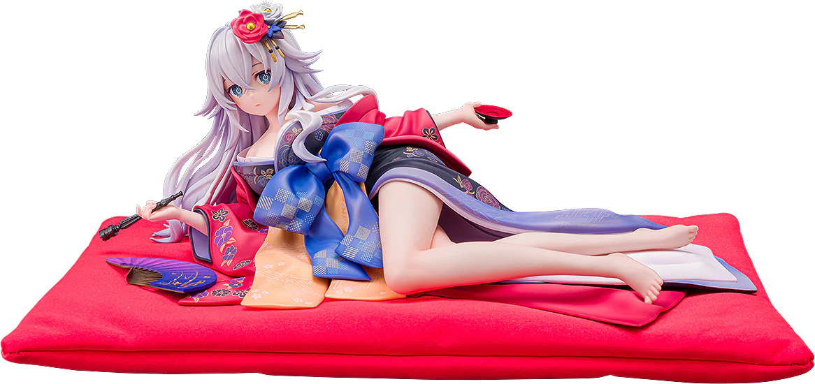 [Pre-order] Neptunia x SENRAN KAGURA: Ninja Wars - Black Heart (Kimono Ver) 1/7 Scale Figure KADOKAWA - Image 10
