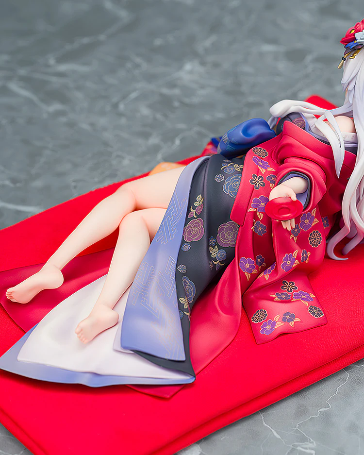 [Pre-order] Neptunia x SENRAN KAGURA: Ninja Wars - Black Heart (Kimono Ver) 1/7 Scale Figure KADOKAWA - Image 9