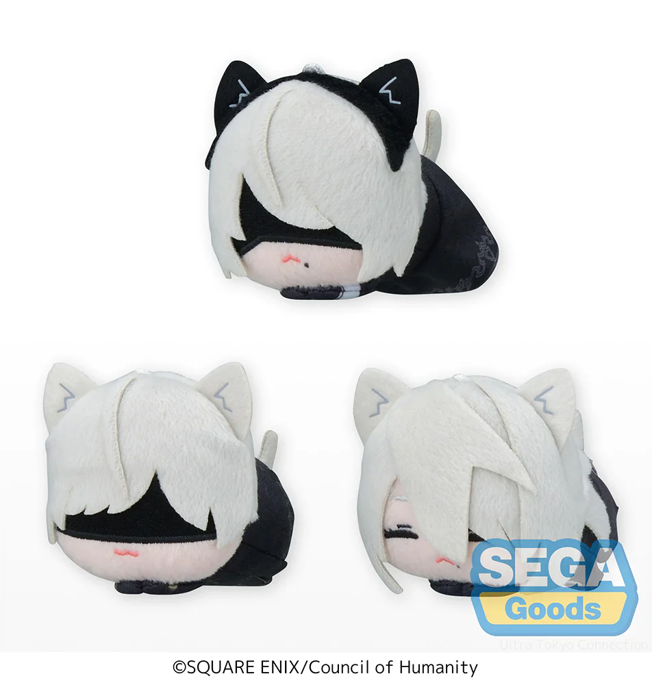 [Pre-order] NieR - 2B & 9S & A2 (NieR:Automata Ver1.1a) Mascot Plushie SEGA