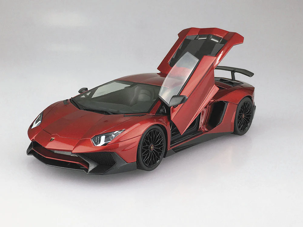 [Pre-order] None - '15 Lamborghini Aventador SV 1/24 Scale Plastic Model Kit Aoshima - Image 3