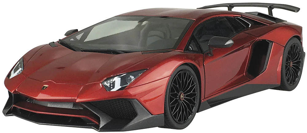 [Pre-order] None - '15 Lamborghini Aventador SV 1/24 Scale Plastic Model Kit Aoshima - Image 7