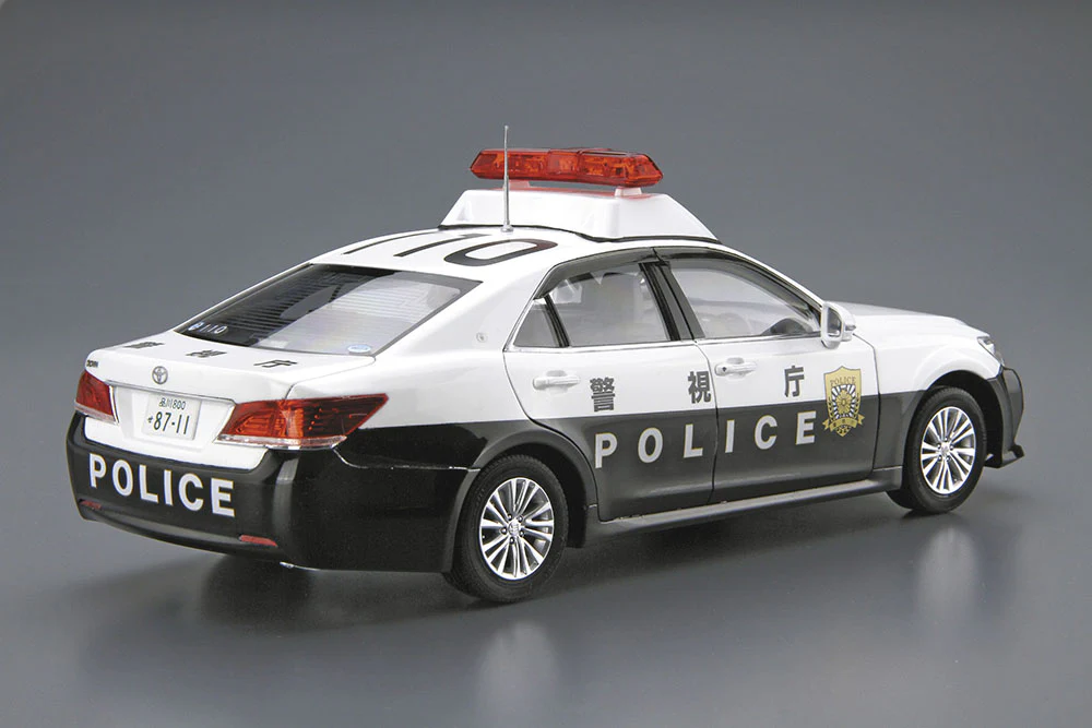 [Pre-order] None - TOYOTA GRS210 CROWN PATROL CAR FOR PATROL '16 1/24 Scale Plastic Model Kit Aoshima - Image 2