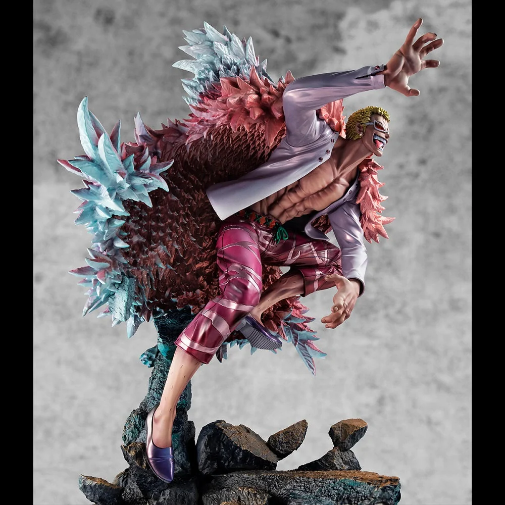 [Pre-order] One Piece - Donquixote Doflamingo(Heavenly Demon Ver.) ONE PIECE Portrait.Of.Pirates SA-MAXIMUM Figure MegaHouse - Image 4