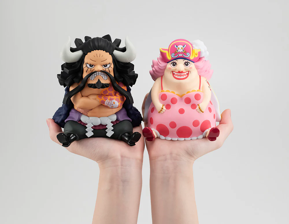 [Pre-order] One Piece - Kaido the Beast & Big Mom Set [with gourd & semla] Mini Figure MegaHouse - Image 3