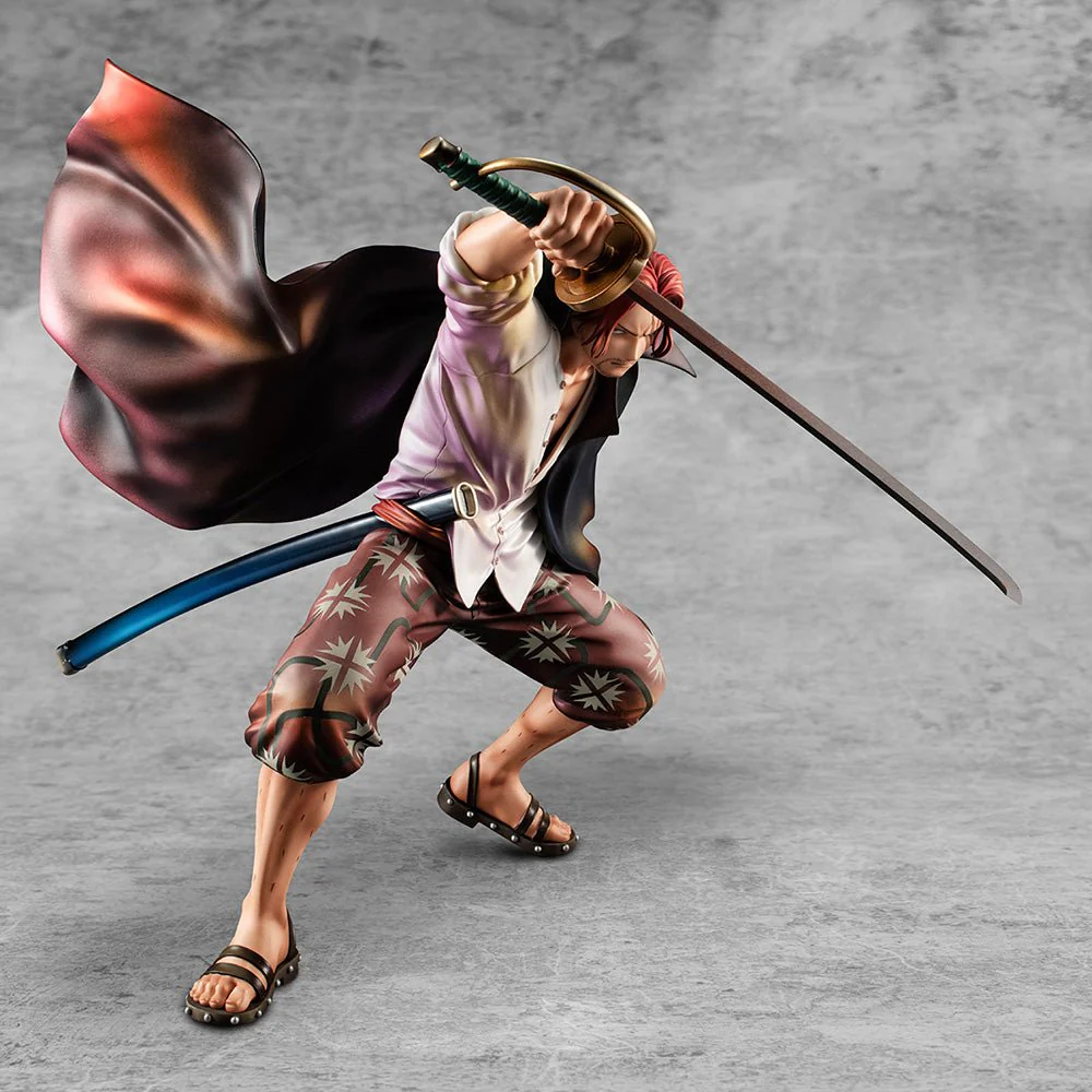 [Pre-order] One Piece - Portrait of Pirates One Piece Playback Memories Red-Haired Shanks NON Scale Figure MegaHouse - Image 3